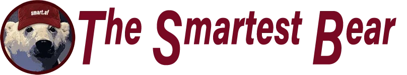 the smartest bear logo